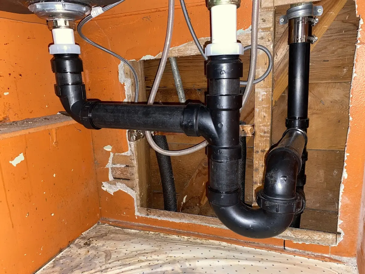 Professional Plumbing Inspection equipment and tools on the job in Stallings